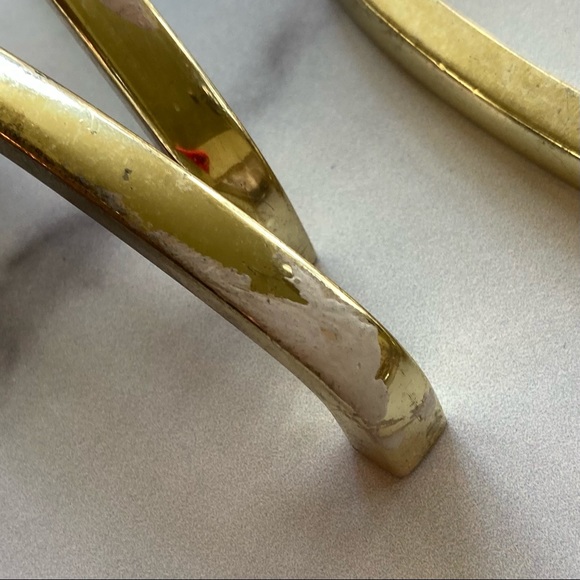 Vintage Mid Century Brass Cabinet Pulls, set of 12 - Picture 5 of 5